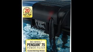 Marineland Penguin Powerfilter 75 | 10 Gallon Glowfish Tank