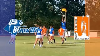 Samenvatting Blauw-Wit 1 vs Luctor 1 9/10/2021