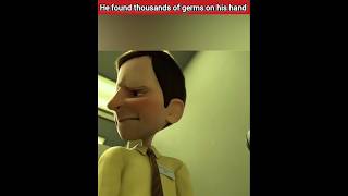 He found thousands of germs on his hand #shorts #viral