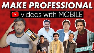 How To Shoot Comedy Video With Mobile For YouTube like Amit Bhadana, R2H | Filmic Pro Tutorial Hindi