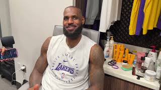 LeBron James talks Luka Doncic, Lakers’ loss to Hornets, Mark Williams rescinded trade