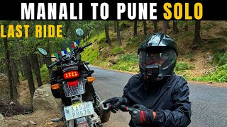 EP 11 | MANALI to PUNE | End Of 5000 KMS SPITI Ride | Himalayan 411