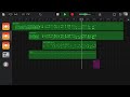 【garageband 】リリースカットピアノしてみた