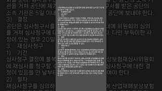 행정사 2차 행정사실무법 - 48 산업재해보상보험법 상 보험급여 결정 등에 대한 심사청구 및 재심사청구