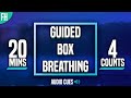 Guided Box Breathing - 20 Minute Meditation (4-4-4-4)