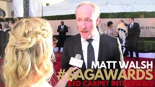 Matt Walsh #Veep interviewed on the 23rd Screen Actors Guild Awards Red Carpet #SAGAwards