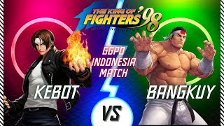 Kebot vs Bangkuy, KOF 98 GGPO Indonesia match #kof #kof98 #fightinggames #snkgames #ggpo #fgc