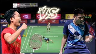 Anthony Sinisuka Ginting vs Kunlavut Vitidsarn 2022 Thomas \u0026 UberCup badminton highlights