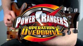 Power Rangers Operation Overdrive Theme on Guitar