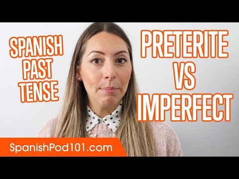 What are examples of imperfect verbs in Spanish?