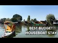 Our Best Budget Houseboat Stay in Dal Lake || Full tour of a Kashmir Houseboat