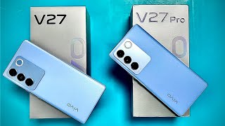 Vivo V27 5G Vivo V27 Pro 5G Full Comparison | Camera, Battery & Gaming Test !