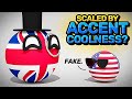 COUNTRIES SCALED BY... #9 | Countryballs Compilation