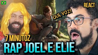 REACT de Rap do Joel e Ellie (The Last of Us) - OS ÚLTIMOS DE NÓS | NERD HITS