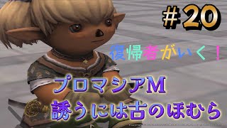 FF11 20日目 プロマシアM序 誘うはいにしえのほむら