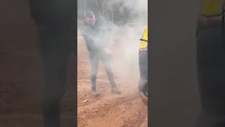 Car smoking after crash #crash #cars #news #viral #youtube #carscene #offroading #cartrend