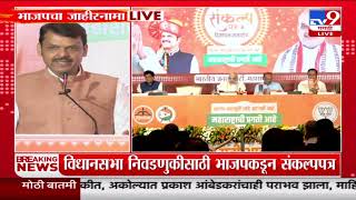 Devendra Fadnavis | 'BJPचं संकल्पपत्र विकसित महाराष्ट्र तयार करण्यासाठी रोडमॅप'