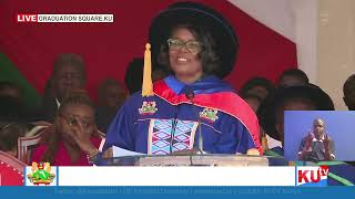 Vice Chancellor Prof. Waceke Wanjohi's full speech at KU's 56th Graduation Ceremony