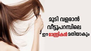 ഈ എണ്ണ ഒന്ന് പരീക്ഷിക്കൂ മുടി തഴച്ചു വളരും| Hair growth oil