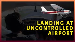 Cessna 150 - Approach and Landing at Uncontrolled Airport (Gatineau, QC) | C150