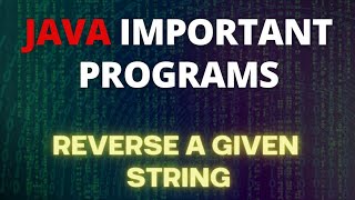 Reversing a string using java program #java #javaprogramming #javacoding #recursion #oops #reversing
