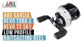 Abu Garcia Revo Toro S REVO T2 S61 Low Profile Baitcasting Reel | J\u0026H Tackle