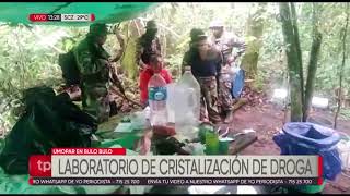 Un colombiano es detenido en el laboratorio de droga en Bulo Bulo