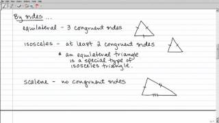 4-1 Classifying Triangles