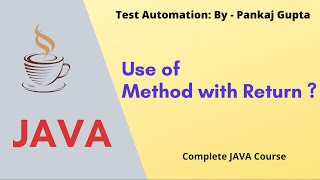 7 What is Java Return methods ? What is return type ? Java Basic ?
