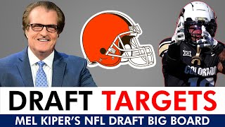 Cleveland Browns Draft Targets Based On ESPN Mel Kiper’s 2025 NFL Draft Big Board