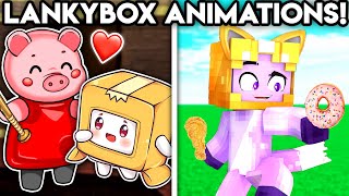 LANKYBOX ANIMATION COMPILATION! (BOXY & FOXY BEST OF ANIMATIONS IN ROBLOX, PIGGY, & MINECRAFT)