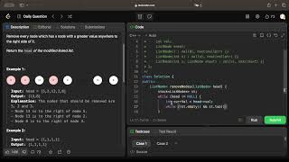 Leetcode 2487 - Remove Nodes From Linked List [6/5/24]