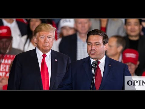 Trump-Desantis Rivalry Escalates - YouTube