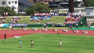 2017年 日本インカレ 男子200m決勝