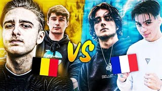 FRANCE VS BELGIQUE, QUI VA GAGNER ? ( ft. Mushway, Noward, Srambad )