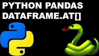 Python Pandas Tutorial - Pandas Dataframe at - Edit Single Entry