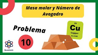 ¿Cuántos átomos están presentes en 3.14 g de Cobre?