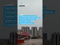 Once fallecidos tras el colapso de un puente en China por las fuertes precipitaciones #shorts