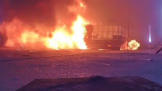 Wenn Elektroautos im Tunnel Feuer fangen