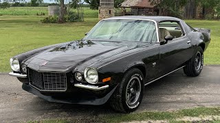 Sweet 1972 Chevy Camaro RS/SS, PS, PB, A/C, Automatic, Build Sheet