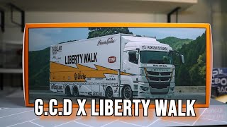 DIECAST GCD X LIBERTY WALK TRUCKS, HOSHINO LIVERY