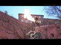 Dragon of Krakow Wawel Castle Breathing Fire shot on a GH5