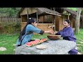 harvest watermelons to sell at the market and make dishes from watermelon rinds i vi thi hanh