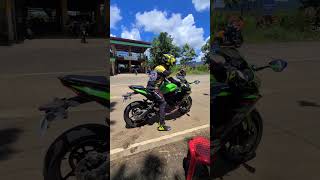 Ninja ZX25R Inline 4 Sound🔊🔥😯😮 | Shout-out to sir Chris 💪