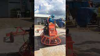 Conmec Hydraulic Ride on power trowel CRT10-46 in Philipines