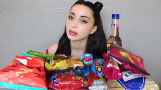 ПРОБУЮ ВПЕРВЫЕ НОВЫЕ ВКУСНЯШКИ/ Mukbang / Ayka Emilly