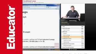 PHP: While Loops (Conditional Loops)