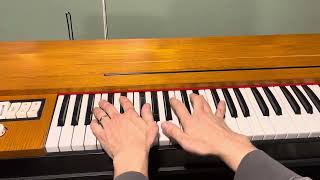 Stevie Wonder “Superstition” lick on Hohner D6 Clavinet