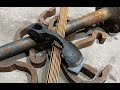 How to Forge an Adze for Woodworking!