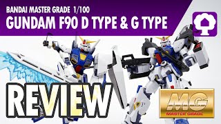 MG 1/100 Gundam F90 D Type and G Type Set Review - Hobby Clubhouse | P-Bandai Gunpla